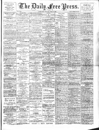 cover page of Aberdeen Free Press published on May 9, 1892