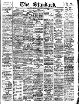 cover page of London Evening Standard published on December 25, 1903