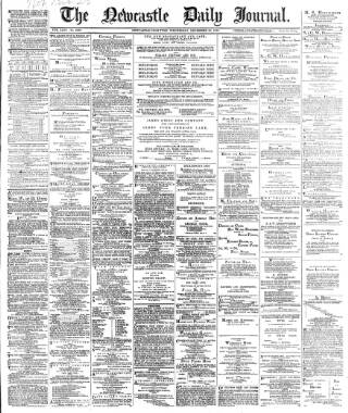 cover page of Newcastle Journal published on December 25, 1877