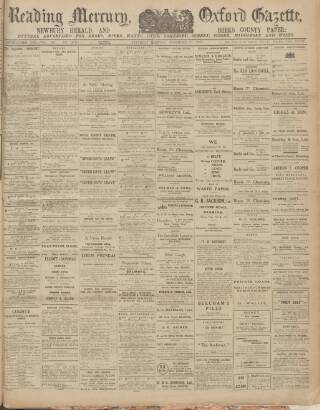 cover page of Reading Mercury published on November 23, 1918