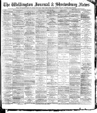 cover page of Wellington Journal published on January 26, 1895