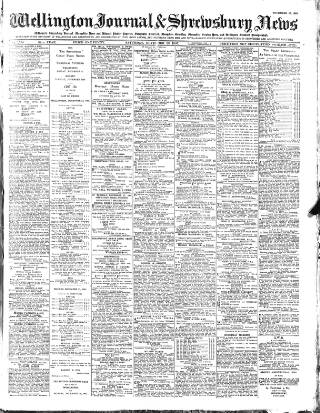 cover page of Wellington Journal published on November 23, 1907