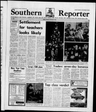 cover page of Southern Reporter published on December 25, 1986