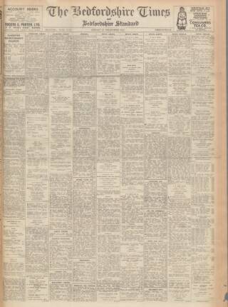 cover page of Bedfordshire Times and Independent published on December 25, 1953