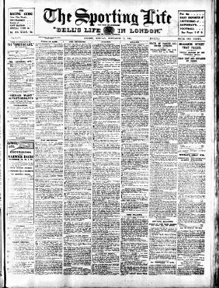 cover page of Sporting Life published on November 23, 1914