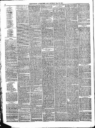 cover page of Derbyshire Advertiser and Journal published on December 25, 1891