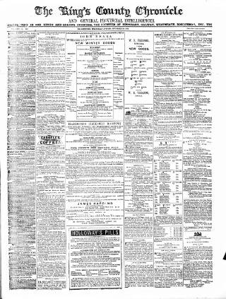 cover page of Kings County Chronicle published on November 23, 1870