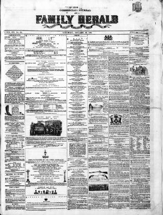 cover page of Commercial Journal published on January 26, 1861