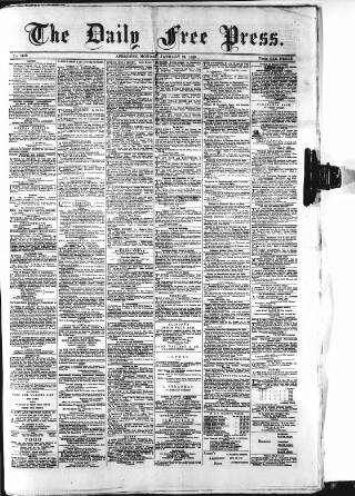 cover page of Aberdeen Free Press published on January 26, 1880