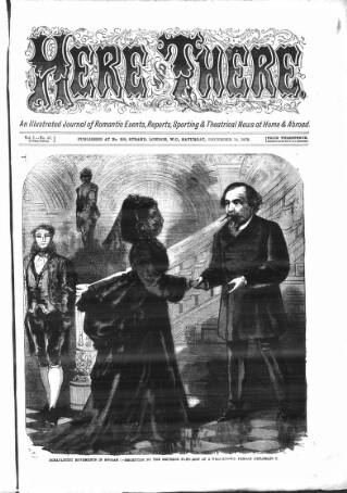 cover page of The Days' Doings published on December 14, 1872