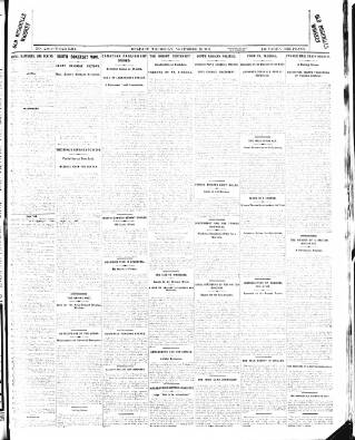 cover page of Belfast Weekly News published on November 23, 1911