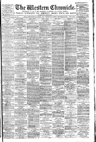 cover page of Western Chronicle published on November 23, 1894