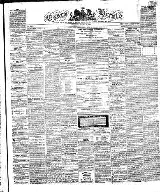 cover page of Essex Herald published on November 23, 1858