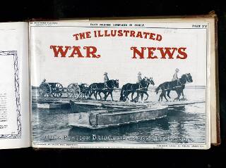 cover page of Illustrated War News published on January 26, 1916