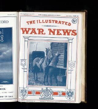 cover page of Illustrated War News published on December 19, 1917