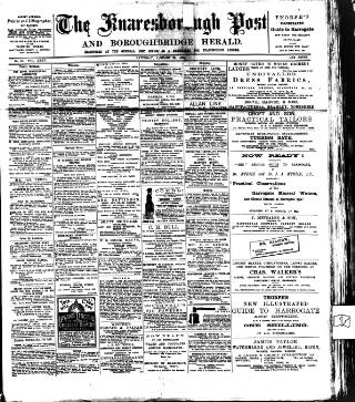 cover page of Knaresborough Post published on January 26, 1895