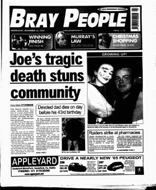 cover page of Bray People published on November 23, 2005