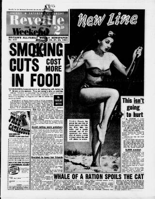 cover page of Reveille published on November 23, 1951