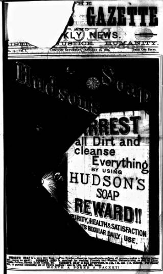 cover page of Women's Gazette & Weekly News published on January 26, 1889