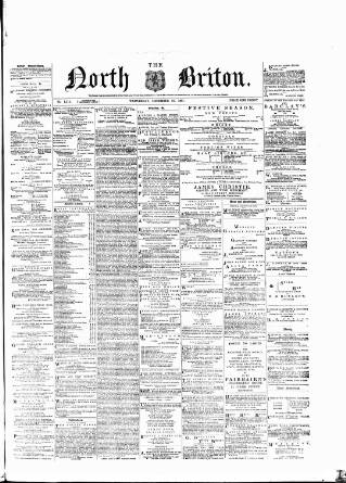 cover page of North Briton published on December 25, 1867