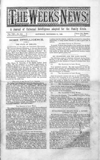 cover page of Brief published on December 31, 1881