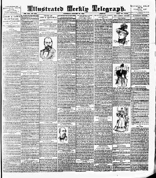 cover page of Bradford Weekly Telegraph published on January 26, 1895