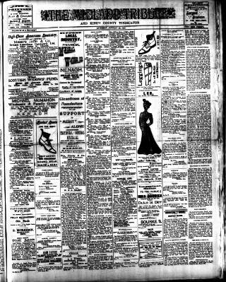 cover page of Midland Tribune published on January 26, 1907