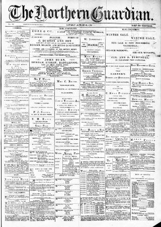 cover page of Northern Guardian (Hartlepool) published on January 26, 1895