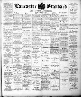 cover page of Lancaster Standard and County Advertiser published on January 26, 1894