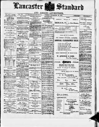 cover page of Lancaster Standard and County Advertiser published on November 23, 1906