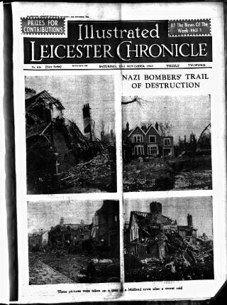 cover page of Leicester Chronicle published on November 23, 1940