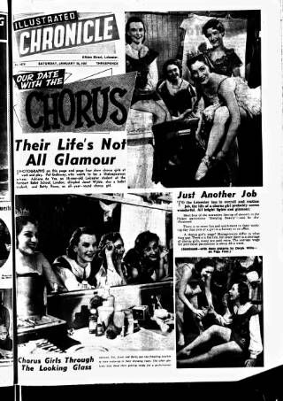 cover page of Leicester Chronicle published on January 26, 1957