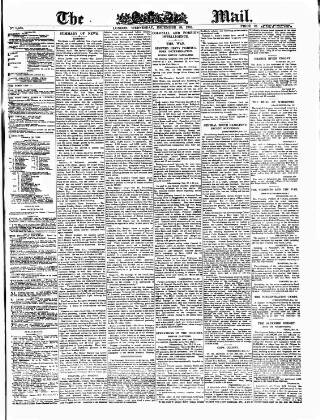 cover page of Evening Mail published on December 25, 1901