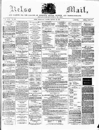 cover page of Kelso Mail published on January 26, 1876