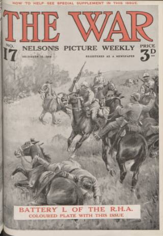 cover page of The War published on December 12, 1914