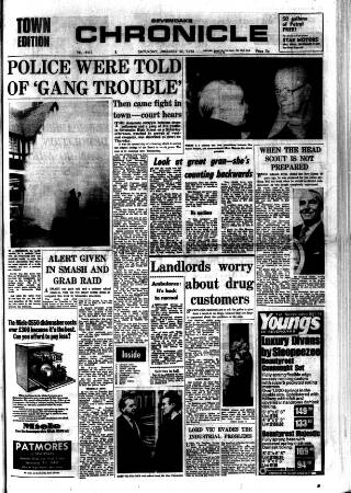 cover page of Sevenoaks Chronicle and Kentish Advertiser published on January 26, 1974