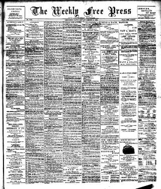 cover page of Weekly Free Press and Aberdeen Herald published on November 5, 1892