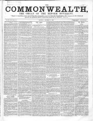 cover page of British Miner and General Newsman published on December 15, 1866