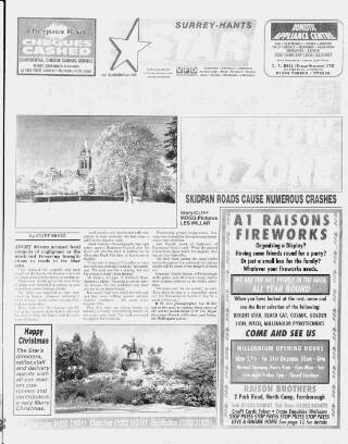 cover page of Surrey-Hants Star published on December 23, 1999