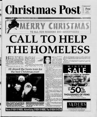 cover page of Northampton Herald & Post published on December 23, 1999