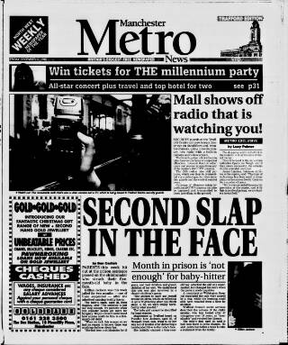 cover page of Manchester Metro News published on December 16, 1999