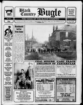 cover page of Black Country Bugle published on January 14, 1999