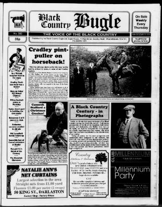 cover page of Black Country Bugle published on December 30, 1999