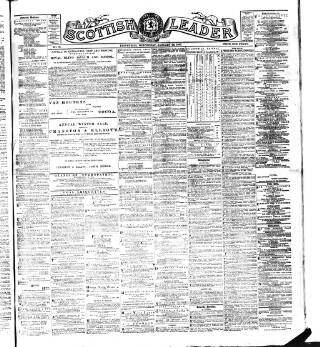 cover page of Scottish Leader published on January 26, 1887