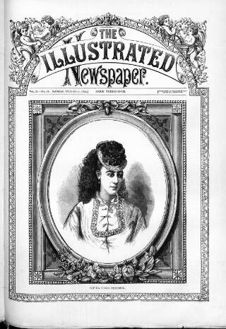 cover page of Illustrated Newspaper published on December 2, 1871