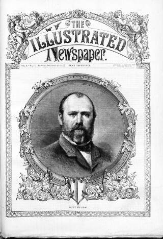 cover page of Illustrated Newspaper published on December 30, 1871