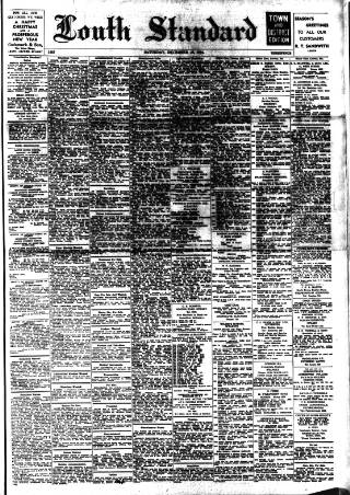 cover page of Louth Standard published on December 25, 1954