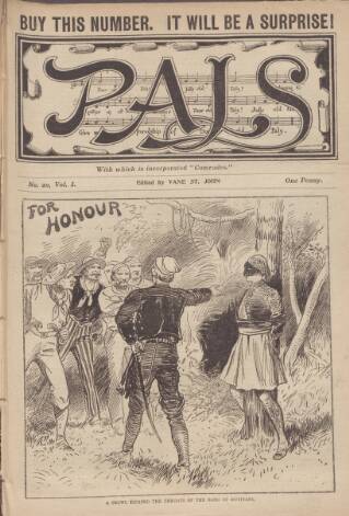 cover page of Pals published on January 26, 1895