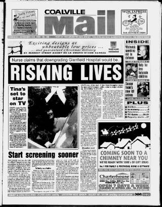 cover page of Coalville Mail published on November 18, 1999