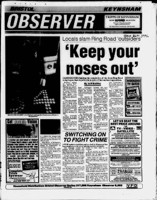 cover page of New Observer (Bristol) published on January 26, 1996